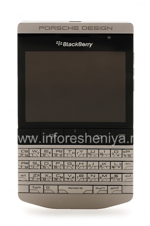 Photogallery for Smartphone BlackBerry P'9981 Porsche Design, Silber (Silber) product