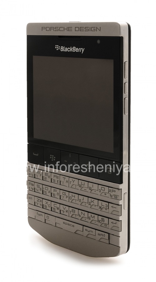 Photogallery for Smartphone BlackBerry P'9981 Porsche Design, Silber (Silber) product