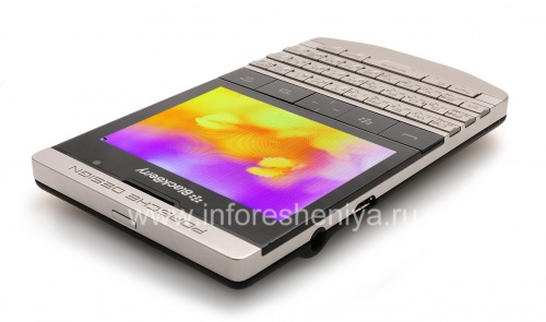 Photogallery for Smartphone BlackBerry P'9981 Porsche Design, Silber (Silber) product