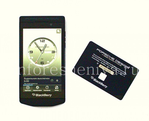 Photogallery for Smartphone BlackBerry P'9982 Porsche Design, Noir (Noir) product