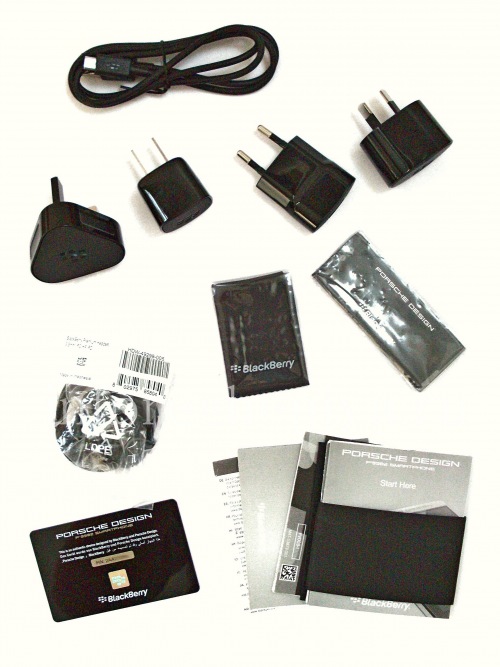 Photogallery for Smartphone BlackBerry P'9982 Porsche Design, Noir (Noir) product