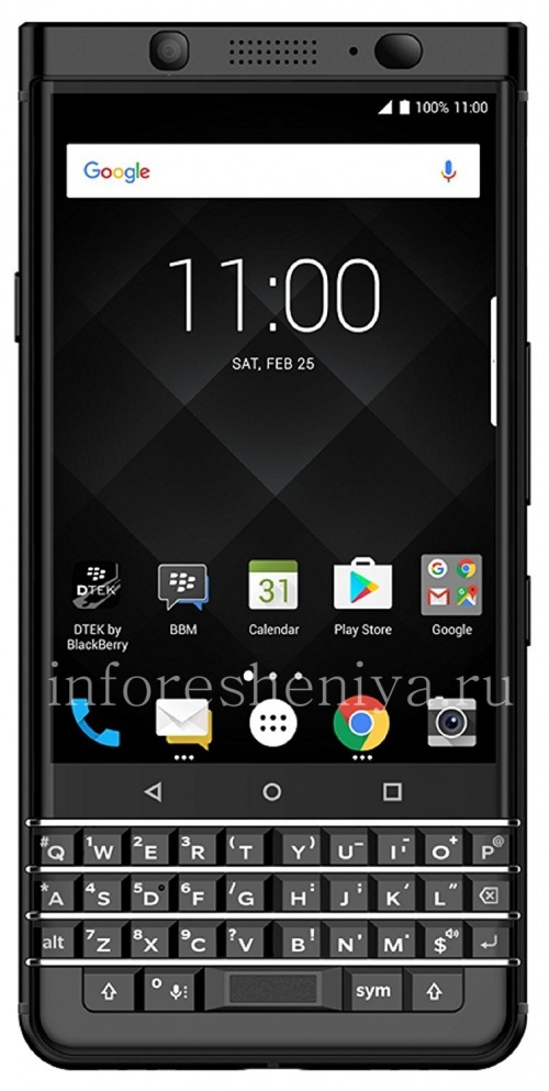 Photogallery for Smartphone BlackBerry KEYone Black Edition, Noir (noir), une carte SIM, 64 GB product