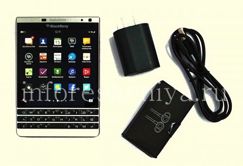 Photogallery for I-smartphone ye-BlackBerry Passport, I-Silver Edition (Isiliva) product