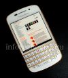 Photo 22 — Smartphone BlackBerry Q10, Or (Or), original, édition spéciale