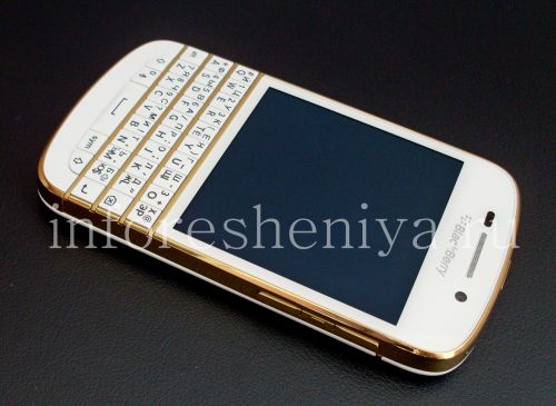 Photogallery for スマートフォンBlackBerry Q10, ゴールド（ゴールド）、オリジナル、スペシャルエディション product
