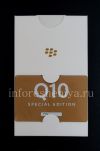 Photo 5 — Smartphone BlackBerry Q10, Or (Or), original, édition spéciale
