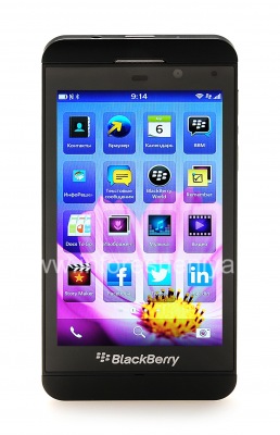 BlackBerry Z10 — Совершенное устройство как для работы, так и для развлечений: огромный экран 4.2` с тач-скрином, принципиально новая ОС BlackBerry 10, двухъядерный процессор 1.5 ГГц и целых 2 Гб RAM, 16 Гб встроенной памяти и поддержка microSD-карт до 64 Гб, две камеры: 8 и 2 Мп со вспышкой, поддержка сетей 4G LTE