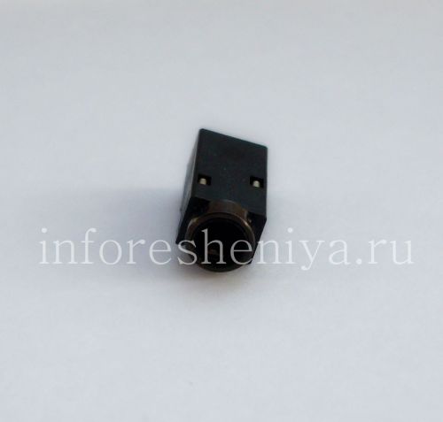 Photogallery for Audio-Buchse (Headset-Buchse) T14 für Blackberry, schwarz product