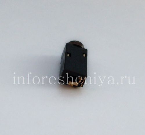 Photogallery for Audio-Buchse (Headset-Buchse) T14 für Blackberry, schwarz product