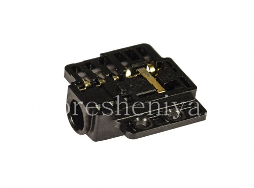 Photogallery for ブラックベリーPassportのためのオーディオジャック（ヘッドセットジャック）T15, ブラック product
