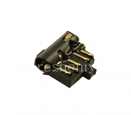 Photogallery for Audio-Buchse (Headset-Buchse) T19 für BlackBerry Priv und Keyone, schwarz product