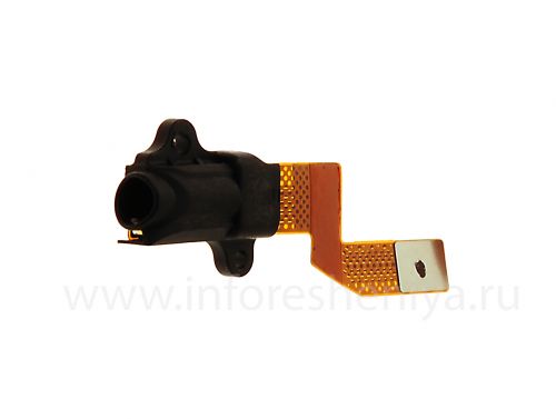 Photogallery for অডিও জ্যাক (হেডসেট জ্যাক) BlackBerry Q10 জন্য T9, কালো product