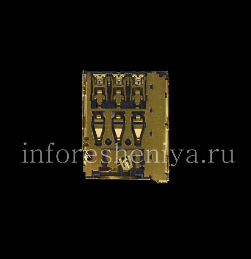 Photogallery for Konektor untuk kartu SIM (SIM-card konektor) T12 untuk BlackBerry product
