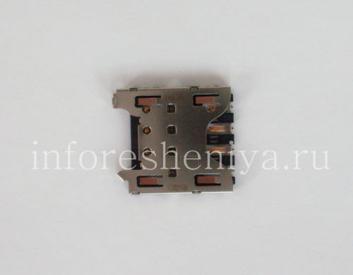 Photogallery for Konektor untuk kartu SIM (SIM-card konektor) T7 untuk BlackBerry product