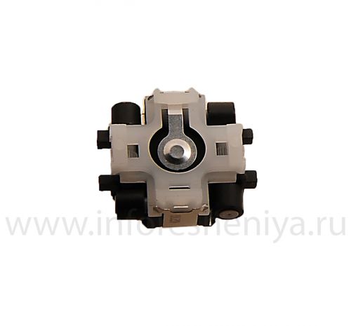Photogallery for Trackball origine pour BlackBerry, Noir avec garniture argent product