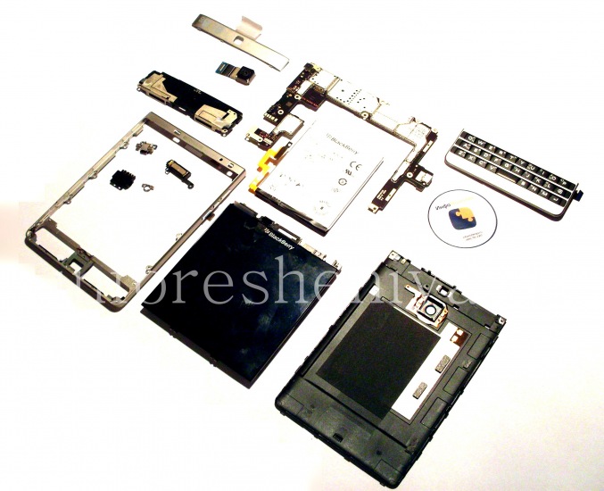 BlackBerry Passport Silver Edition Disassembly instructions: Disassembly of BlackBerry Passport Silver Edition is complete.