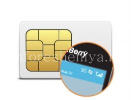 BlackBerry用のSIMカードを作る