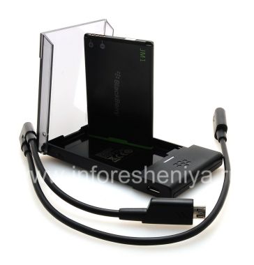 Buy Original J-M1 battery charger complete with J-Series Extra Battery Charger Bundle for BlackBerry