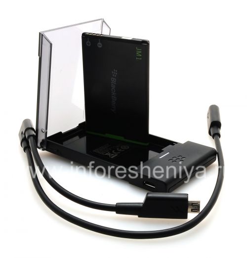 Photogallery for জে-এম 1 ব্যাটারি এর আসল চার্জার BlackBerry জন্য ব্যাটারি জে সিরিজ এক্সট্রা ব্যাটারি চার্জারটির বান্ডিল সঙ্গে সম্পূর্ণ, কালো product