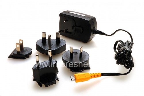 Photogallery for Original International Charger 2A AC-Ladegerät mit Zubehör für verschiedene Länder, Das Schwarze product
