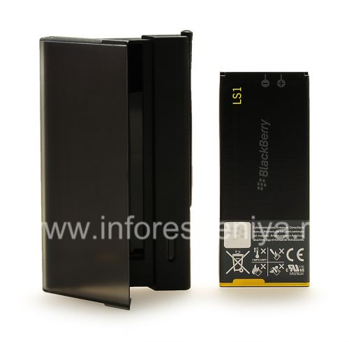 Photogallery for Original battery charger L-S1 complete with battery Battery Charger Bundle for BlackBerry Z10, The black product