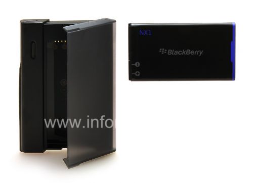 Photogallery for Original battery charger N-X1 complete with battery Battery Charger Bundle for BlackBerry Q10, The black product
