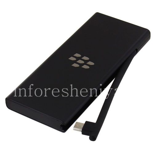 Photogallery for Cargador de viaje original MP-2100 energía móvil para BlackBerry, Negro product