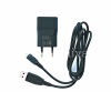 Photo 10 — Original 1300mA high current wall charger with USB cable AC-1300 Charger Bundle, Black, for Europe (Russia)