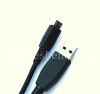 Photo 11 — USBケーブル付きのオリジナル1300mA大電流壁充電器AC-1300充電器バンドル, 黒、ヨーロッパ（ロシア）用