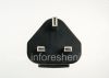 Photo 2 — Attachment to adapt AC charger for BlackBerry, UK, Black