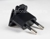Photo 12 — Original universal wall charger with attachments for different countries, The black