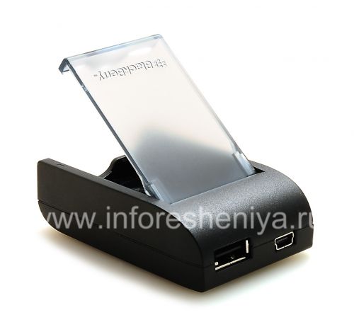 Photogallery for Original-Ladegerät für C-S2 Akku, C-M2, C-X2 Mini externes Ladegerät für Blackberry, schwarz product