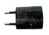 Photo 1 — Ishaja yangempela ye-AC "Micro" 850mA USB Power plug Pluger, Okumnyama, kweYurophu (Russia)