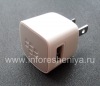 Photo 1 — Ishaja yangempela ye-AC "Micro" 750mA USB Power plug Pluger, I-White (US)