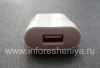 Photo 3 — Ishaja yangempela ye-AC "Micro" 750mA USB Power plug Pluger, White (White), eYurophu (Russia)