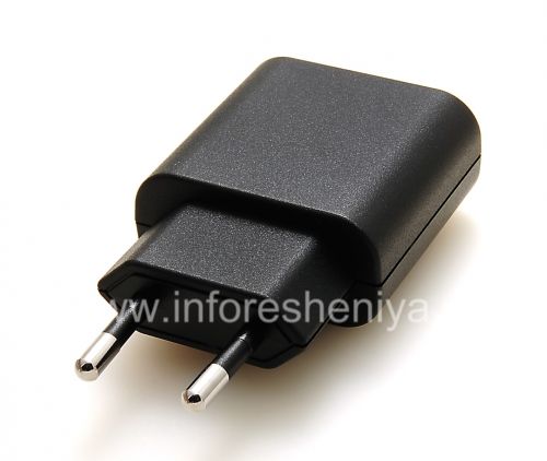 Photogallery for Original Charging AC Adapter Charger 550mA for BlackBerry, Black (Black), Europe (Russia) product