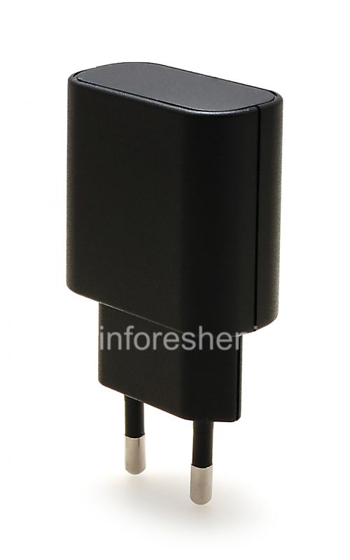 Photogallery for Original Charging AC Adapter Charger 550mA for BlackBerry, Black (Black), Europe (Russia) product
