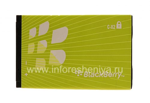 Photogallery for Batterie d&#39;origine C-X2 pour BlackBerry, Couleur verte product