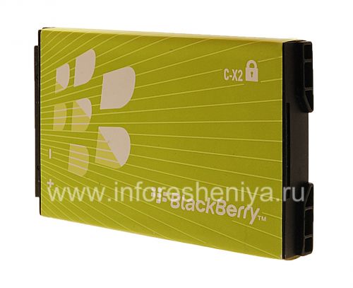 Photogallery for Batterie d&#39;origine C-X2 pour BlackBerry, Couleur verte product