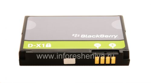 Photogallery for الأصلي بطارية D-X1 لبلاك بيري, رمادي / أخضر product