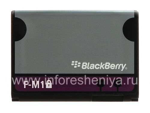 Photogallery for Batería Original F-M1 para BlackBerry, Gris / Violeta product