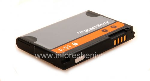 Photogallery for ब्लैकबेरी के लिए मूल बैटरी एफ एस 1, ग्रे / ऑरेंज product