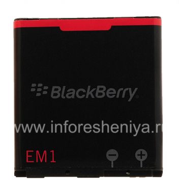 Buy Baterai asli E-M1 untuk BlackBerry