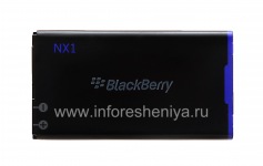 The original N-X1 Battery for BlackBerry, The black