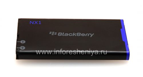 Photogallery for BlackBerry জন্য মূল এন-X1, ব্যাটারি, কালো product