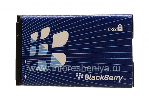 Photogallery for सी-एस 2 बैटरी (कॉपी) ब्लैकबेरी के लिए, ब्लू, संस्करण 2 product