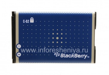 BlackBerry用のC-S2バッテリー（コピー）, ブルー、バージョン1