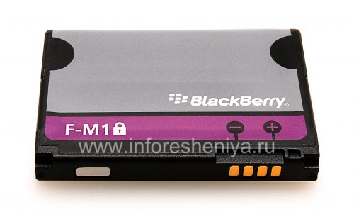 Photogallery for 电池F-M1（复制）为BlackBerry, 灰/紫 product