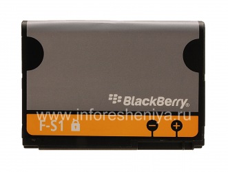 电池F-S1（复制）为BlackBerry, 灰/橙色