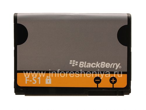 Photogallery for البطارية F-S1 (نسخة) للبلاك بيري, رمادي / أورانج product